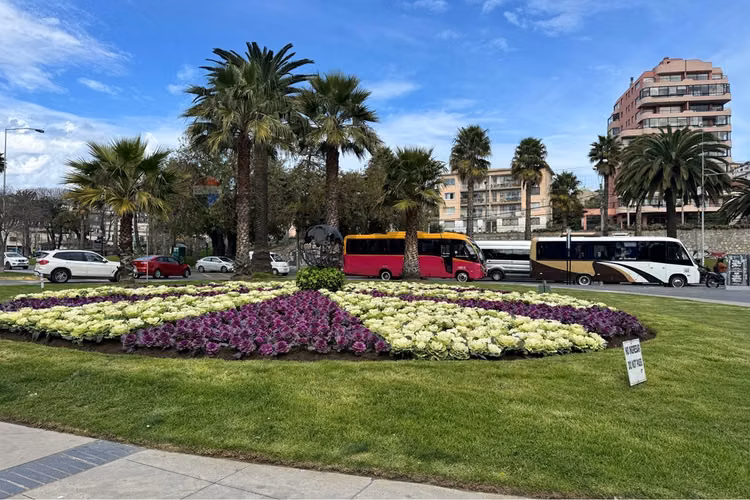 Av. la marina, frente a borde costero
