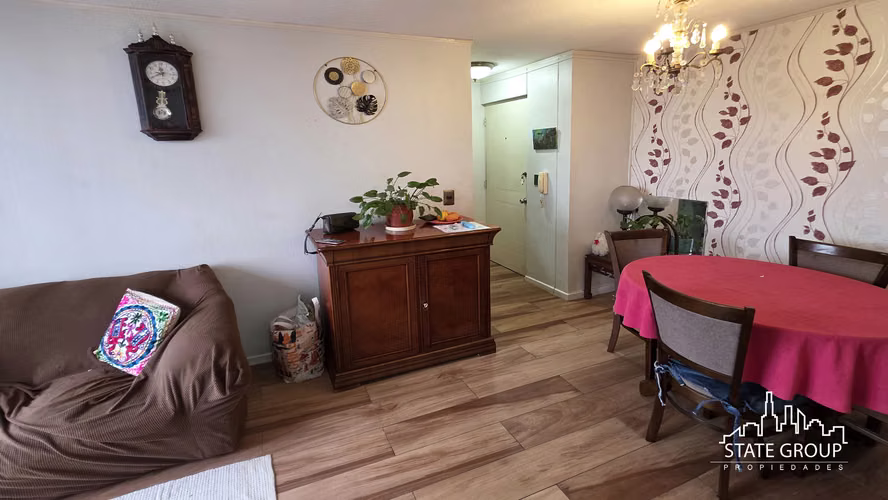 VENTA DEPARTAMENTO 3 DORMITORIOS Y BODEGA METRO VIVACETA