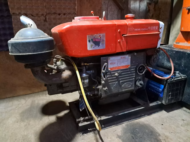 Peletizadora GWPD250, Diesel