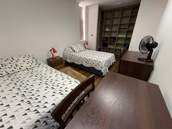 Se vende excelente depto. amoblado en sector las Rastras