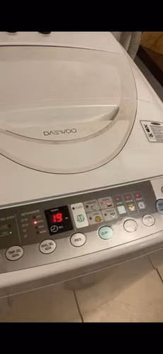 Lavadora usada Daewoo 8,5 kg