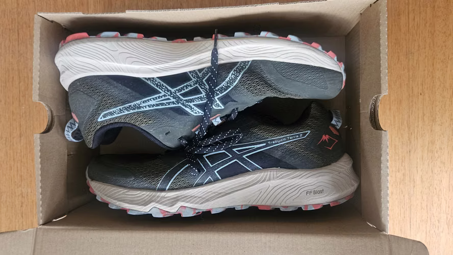 Zapatillas Asics Trabuco Terra 2 Running Verde Musgo