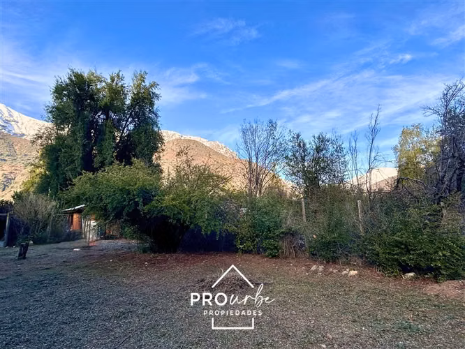 Parcela en venta sin casa, 370 m2, en San José de Maipo