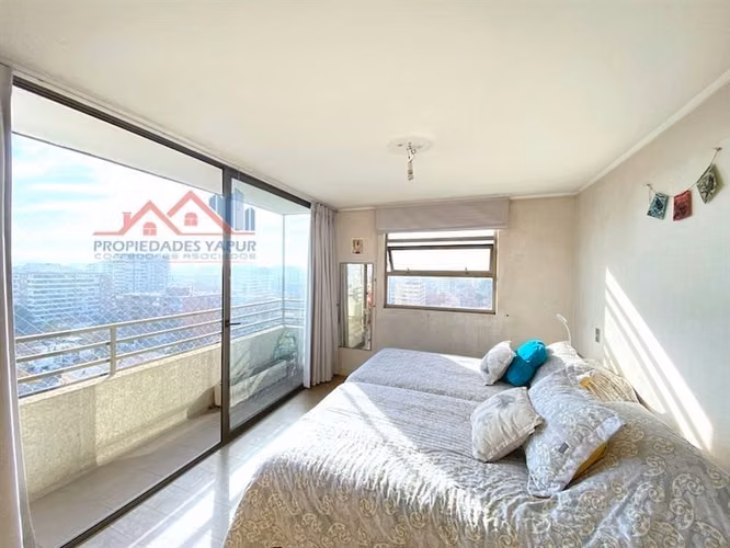Departamento en arriendo de 3 dorm. 2Est y Bd en Ñuñoa