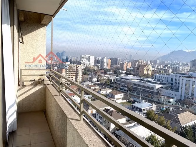 Departamento en arriendo de 3 dorm. 2Est y Bd en Ñuñoa