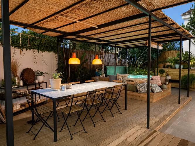 Departamento 2D/2B con jardín, quincho y jacuzzi