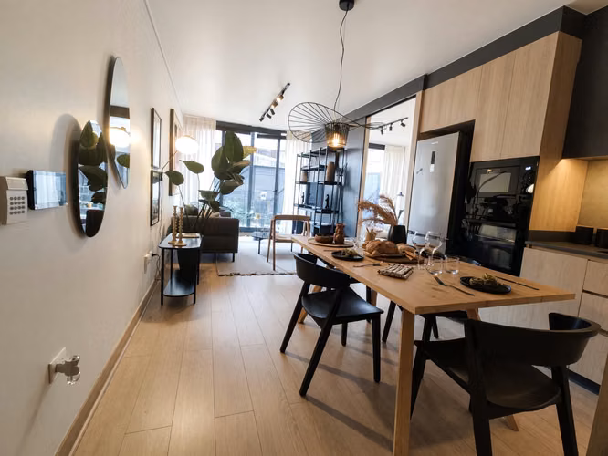 Departamento nuevo 1D/1B con jardín privado