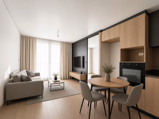 Departamento nuevo 1D/1B con terraza y aire acondicionado