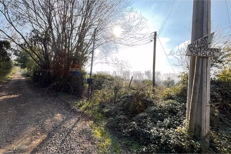 Se vende parcela 5000 m2 a 5 minutos pelarco