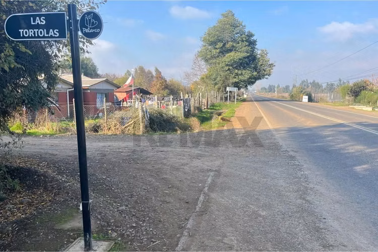 Se vende parcela 5000 m2 a 5 minutos pelarco