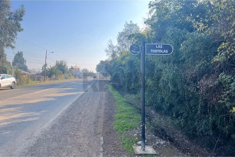 Se vende parcela 5000 m2 a 5 minutos pelarco
