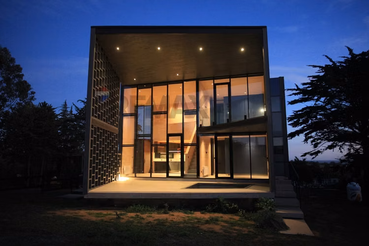 Casa estilo moderno en punta de lobos