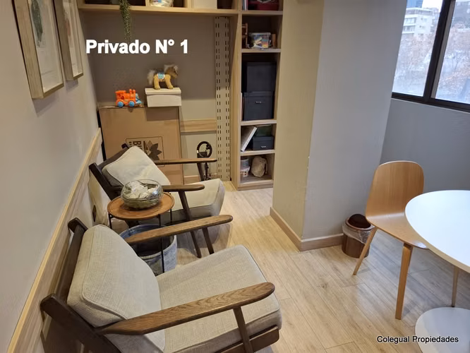 Excelente Oficina, 2 Privados Av. Providencia Esquina Suecia - Imagen 9