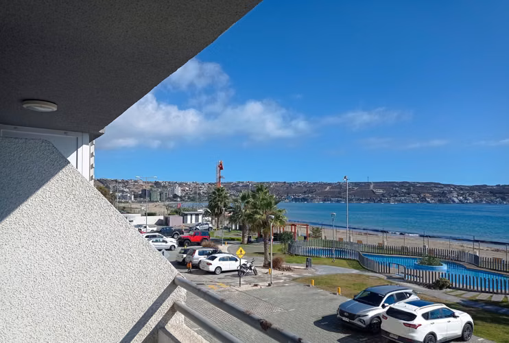 Arriendo Depto Amoblado, Vista Frontal a La Herradura, Coquimbo