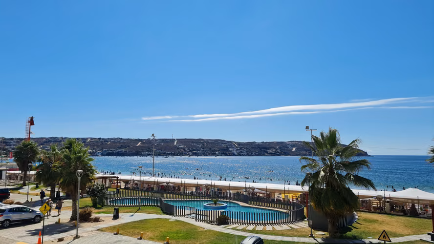 Arriendo Depto Amoblado, Vista Frontal a La Herradura, Coquimbo
