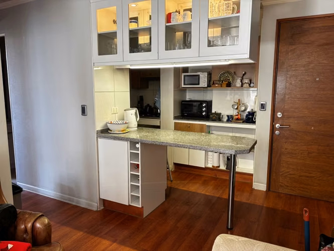 Acogedor departamento 2 dormitorios en excelente estado en Arriendo, Las Condes