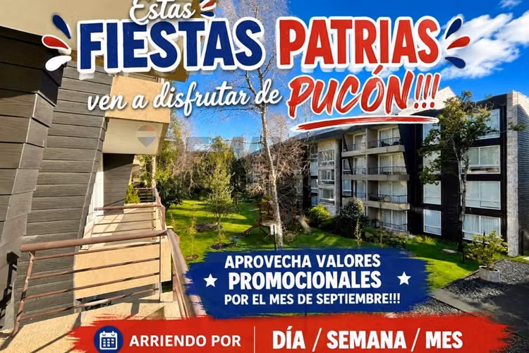Arriendo temporario pucon - camino volcán