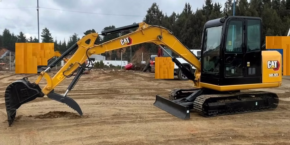 Mini Excavadora Caterpillar 305.5E2 Año 2022 5,5 Ton 2000 Horas