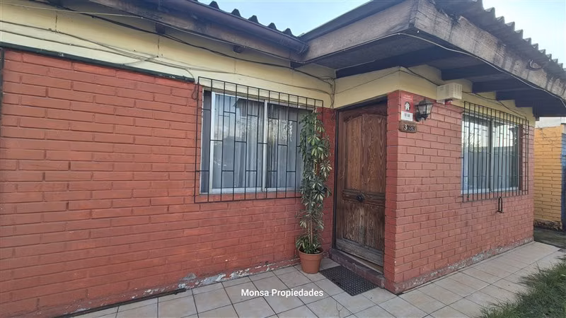 Casa en arriendo de 3D 1B Metro Esc. Agrícola Macul