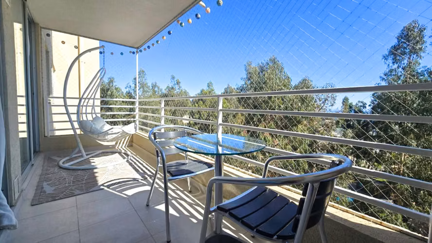 Depto. 3D 2B con Gran Terraza y 2 Estacionamientos en Mirasol, Algarrobo Norte.