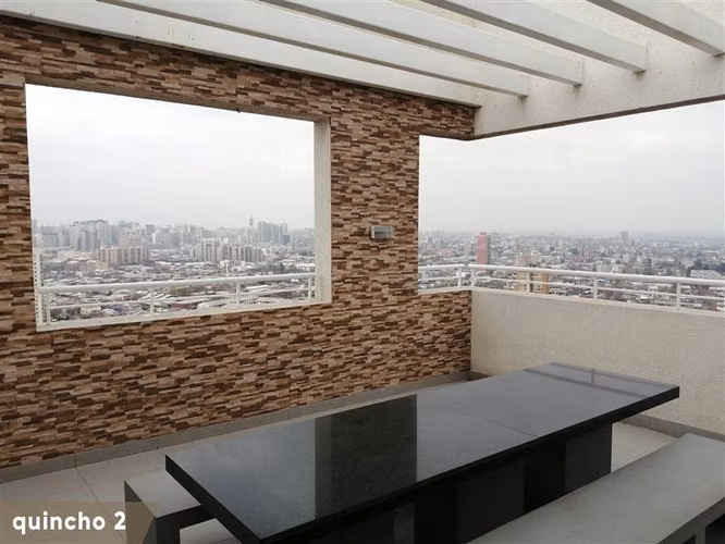 Moderno Home Studio. en Arriendo. P.Reyes.Santiago