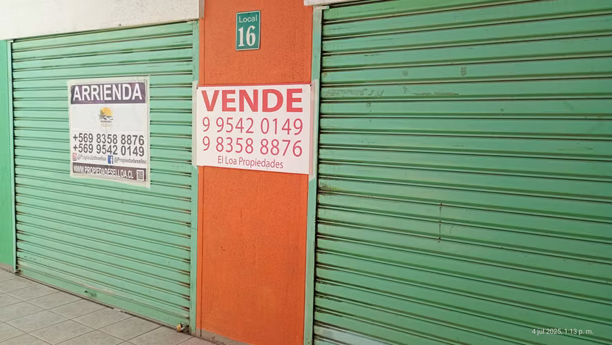 GRAN LOCAL COMERCIAL CENTRO LOS VOLCANES CALAMA