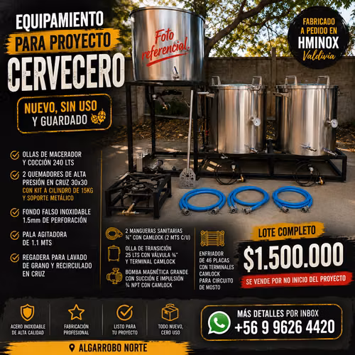 PLANTA CERVEZA ARTESANAL Nueva