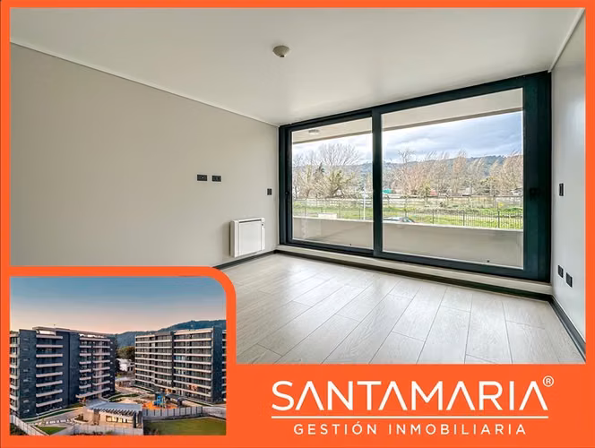 ARRIENDO Dpto. 2 dorm con estacionamiento en Chiguayante.