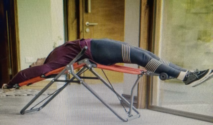 Vendo silla de estiramiento de columna