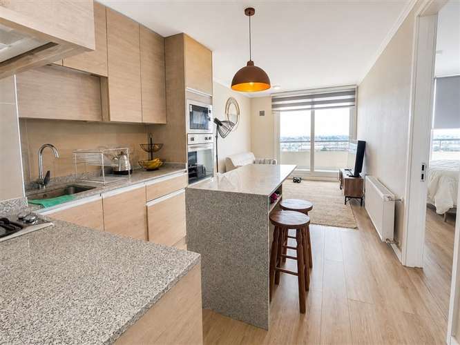 Departamento en arriendo de 1 dorm. en Centro de Talca