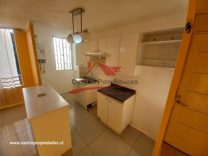 Departamento en segundo Piso, 3 Dormitorios, 1 Baño, Quilicura.