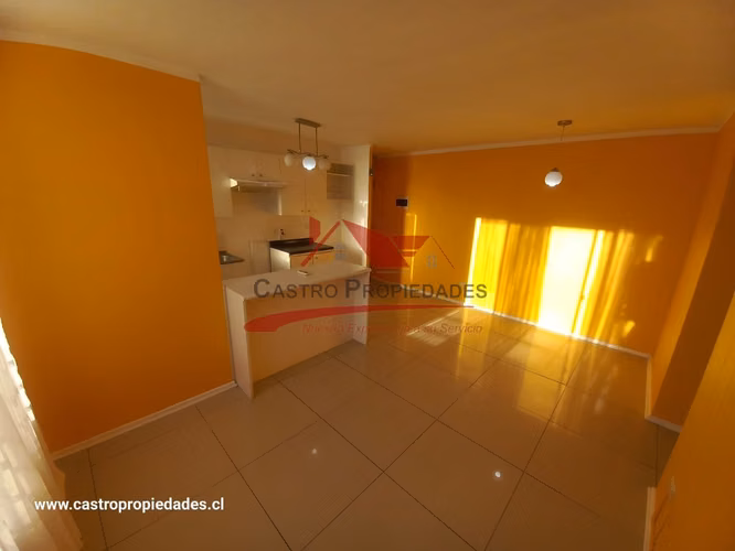 Departamento en segundo Piso, 3 Dormitorios, 1 Baño, Quilicura.