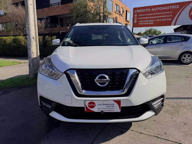 NISSAN KICKS EXCLISIVE 1.6 AUTOMATICO FULL AIRE AIRBAG SONY VER EN LAS CONDES 2018