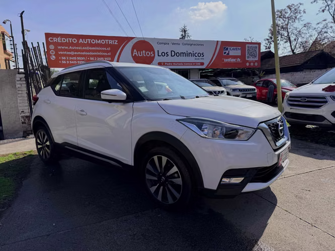 NISSAN KICKS EXCLISIVE 1.6 AUTOMATICO FULL AIRE AIRBAG SONY VER EN LAS CONDES 2018