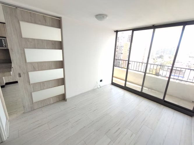 Arriendo depto 1D+1B, Estac+Bodg, logia, terraza, Ñuñoa