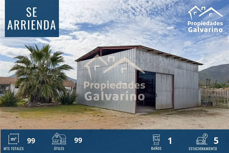 Arriendo galpón industrial en Coquimbo