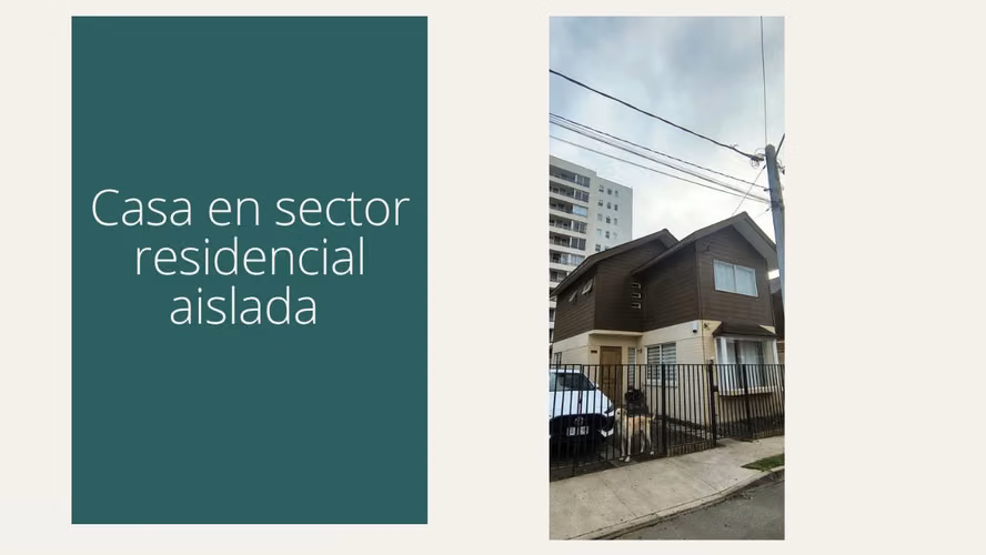 Arrienda casa aislada; lugar protejido, conectivid