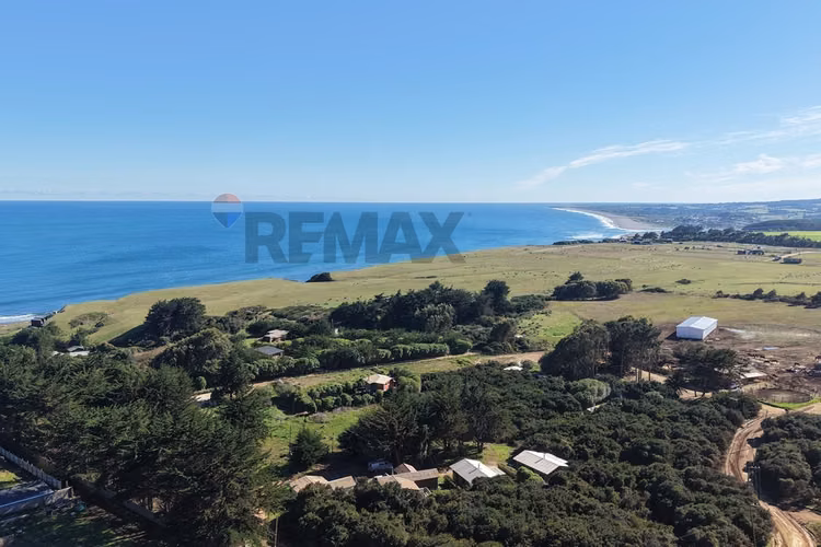 Terreno exclusivo en cahuil con vista al mar