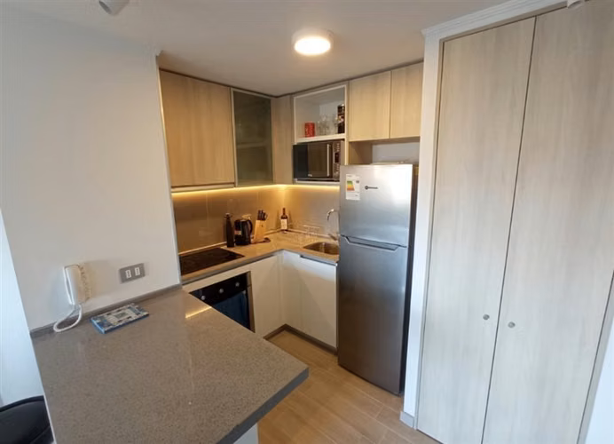 Departamento en arriendo de 1 dorm. en Viña del Mar
