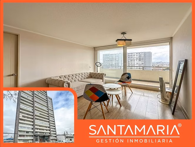 Arriendo Dpto. de 2 dorm. Amob cerca de la USS, Concepción