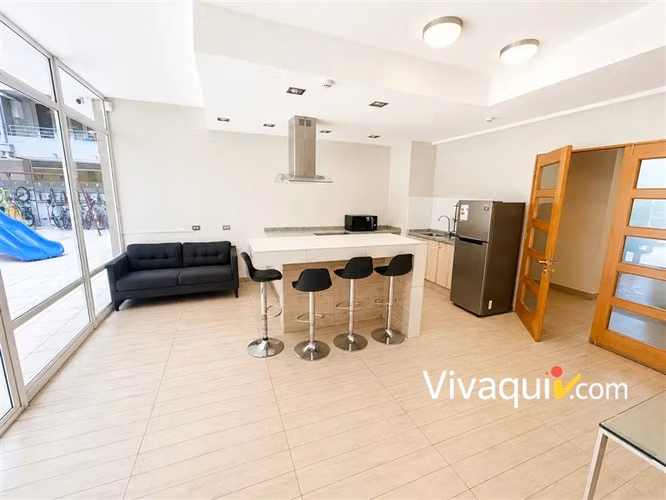 Departamento en venta de 1 dorm. en Santiago