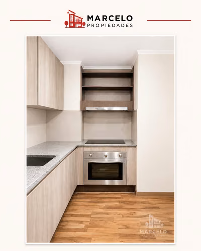 Departamento 49 m² a pasos Metro Ecuador + Estacionamiento