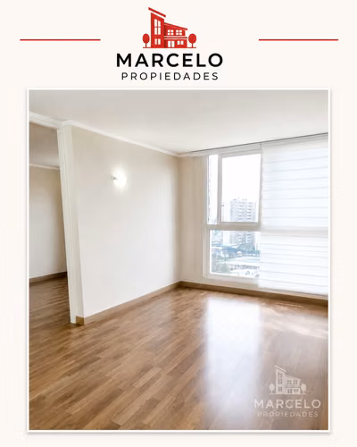 Departamento 49 m² a pasos Metro Ecuador + Estacionamiento