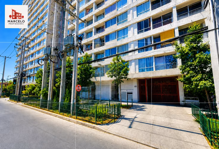 Departamento 1D + 1B en Piso 21 | Primer Mes a $125.000 | Estación Central
