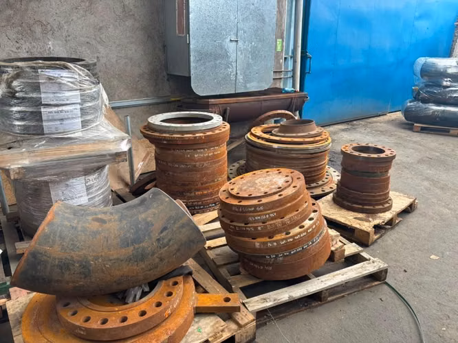 Discos, despunte, anillos de Acero carbono