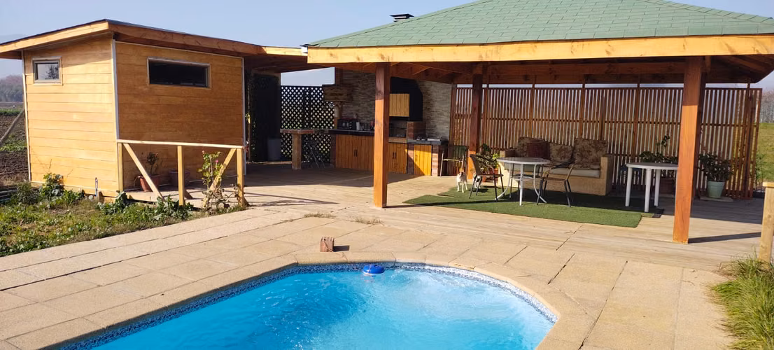 Arriendo dos casas amobladas comuna de machali sector san joaquin de los mayos
