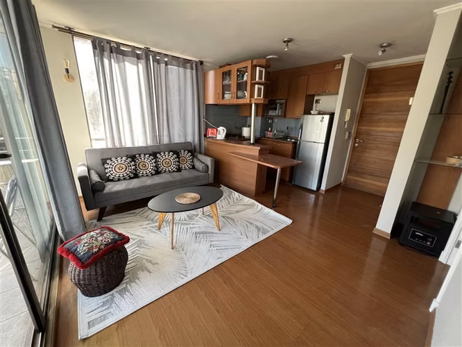 Departamento en arriendo de 1 dorm. en Providencia