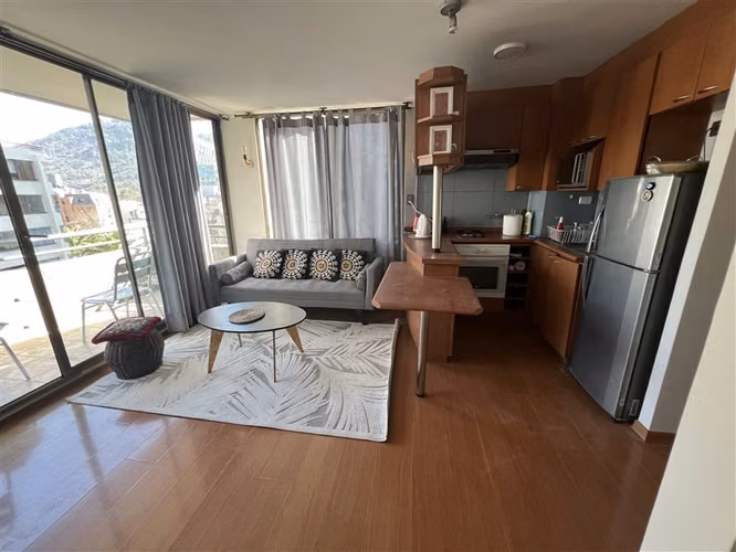 Departamento en arriendo de 1 dorm. en Providencia