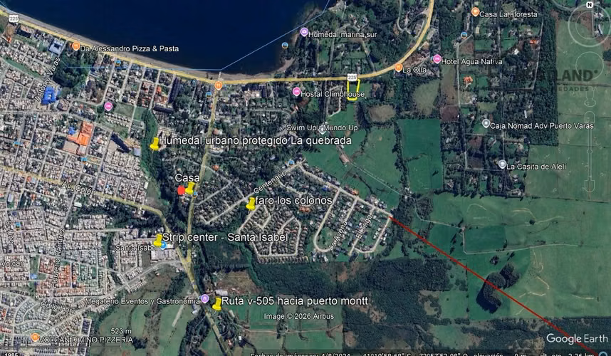 SE VENDE TERRENO DE 1.666,66 M2 EN AVDA. LOS COLONOS, IDEAL PARA PROYECTO COMERCIAL EN LA CIUDAD DE PUERTO VARAS
