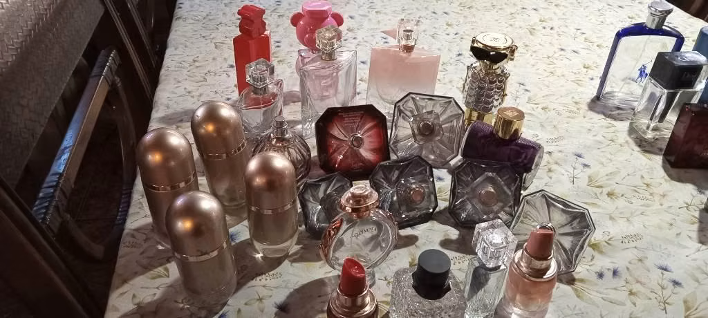 Envases de perfumes